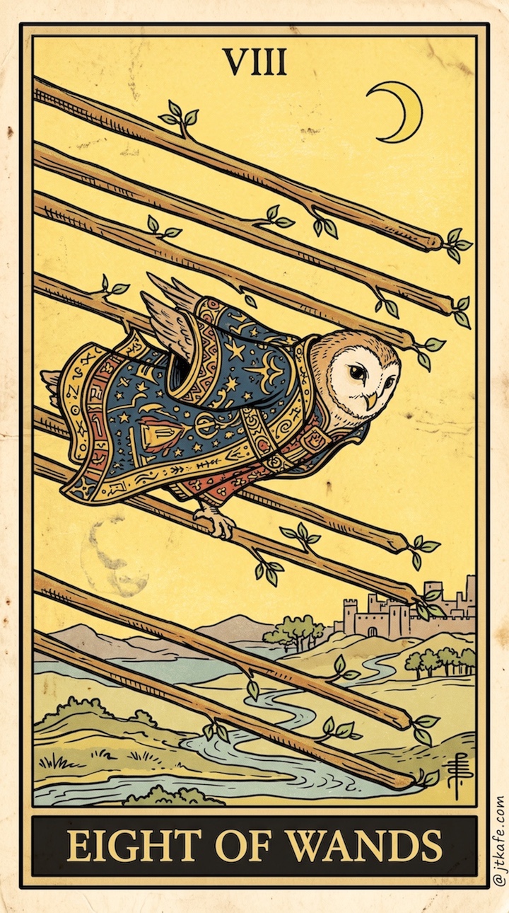 Eight of Wands