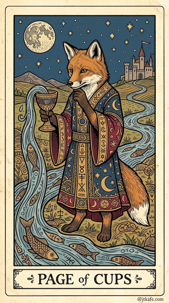 Page of Cups