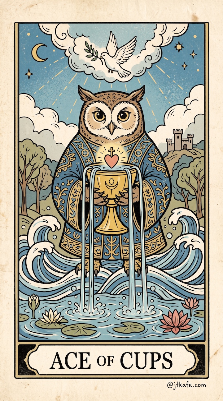 Ace of Cups Reversed